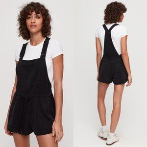 Aritzia Wilfred Free Beatriz Romper Drawstring overall romper, Sz XS, Black